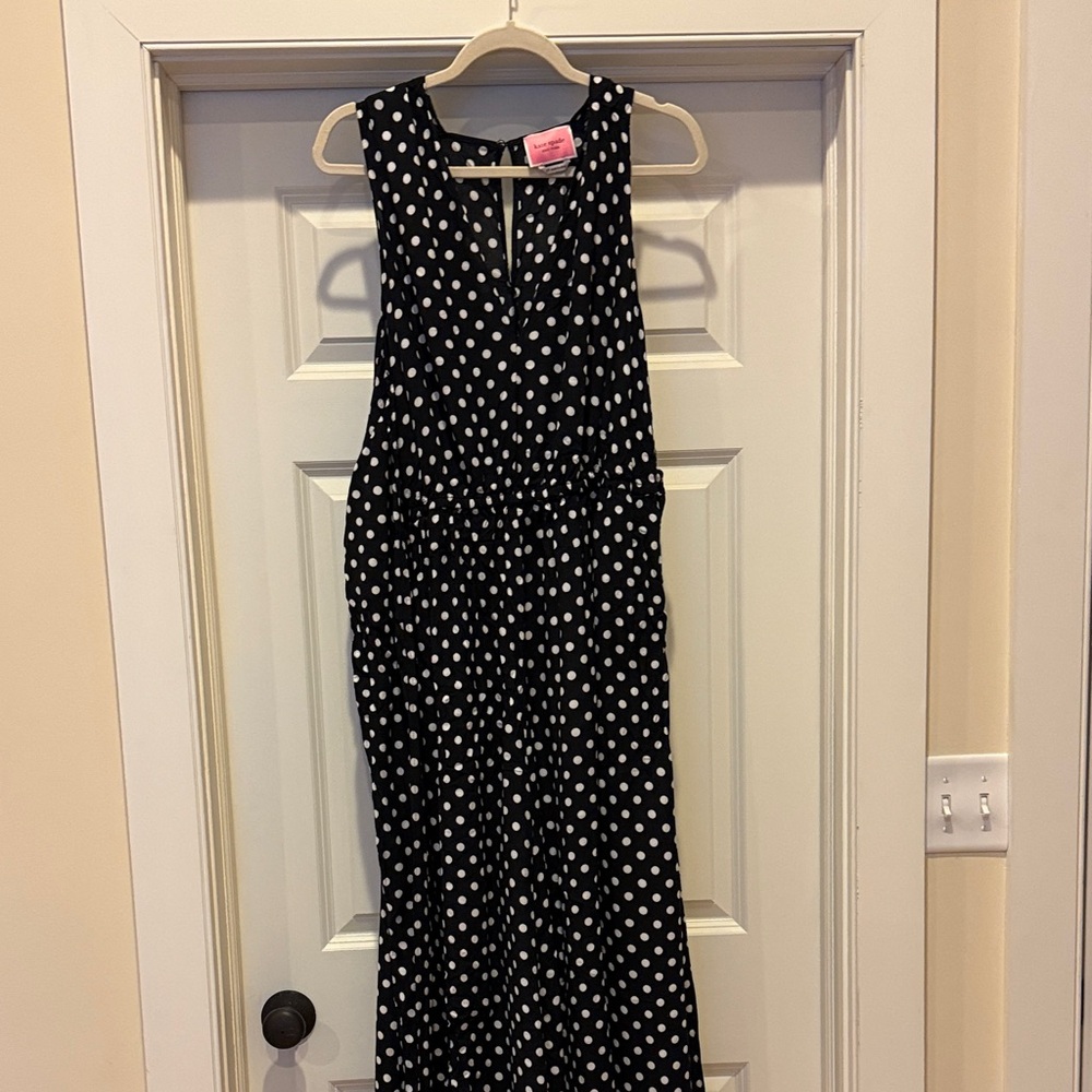 Kate Spade Black and White Polka Dot jumpsuit